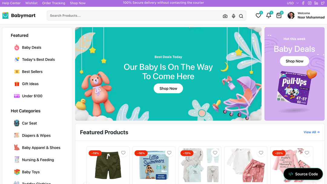 Babymart Ecommerce Solutions